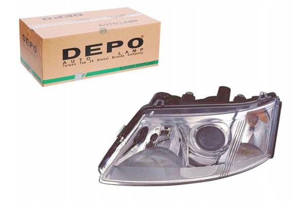 HEADLAMP Right Saab 93 2002 H7 Version European