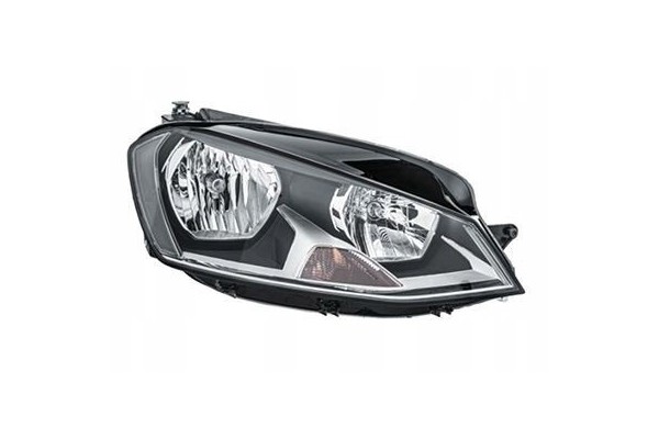 Headlight right VAN WEZEL 5766962 for VW Golf VII Hatchback Golf VII Variant