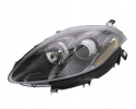 HEADLIGHT LEFT FIAT BRAVO 07 16 DARK GREY