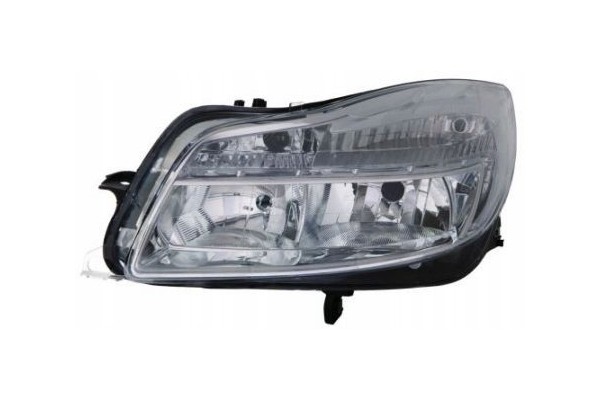 OPEL INSIGNIA 2008 12 HEADLIGHT LAMP RIGHT NEW Type of low beam headlights traditional halogen