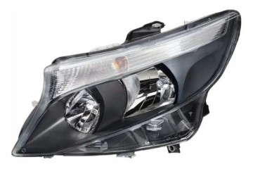 HEADLAMP LAMP LEFT WITH MOTOR FOR ADJUSTMENT