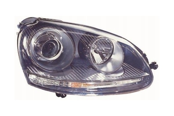 Headlight RIGHT VW GOLF V 5 2003 2009 DEPO D2S