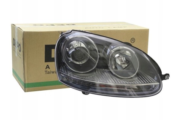 Headlight RIGHT VW GOLF V 5 2003 2009 DEPO D2S Catalog number of the part 441 11A5R LEHM3