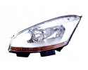 HEADLAMP H1 H7 ELECTRIC WITH MOTOR COLOUR INSERT