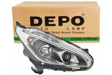 Peugeot 208 2015 Headlight Led Right Depo Version European