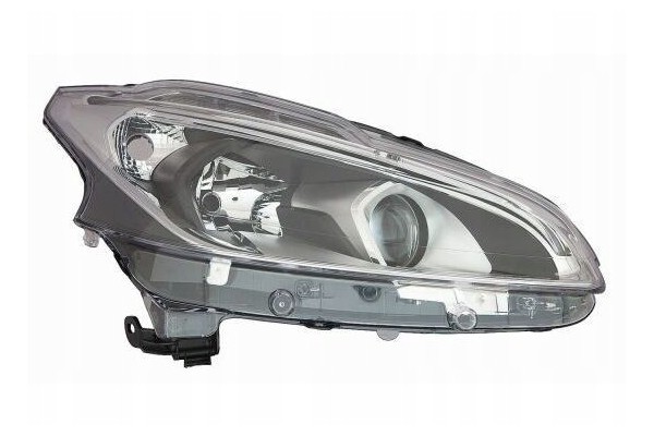 Peugeot 208 2015 Headlight Led Right Depo Quality of parts according to GVO Q original with factory logo OEM OES