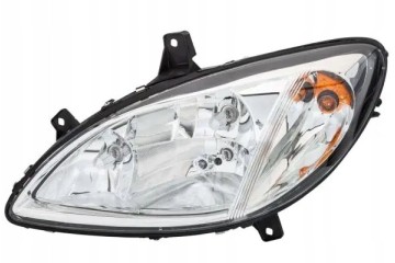 HEADLAMP LAMP LEFT WITH MOTOR FOR ADJUSTMENT