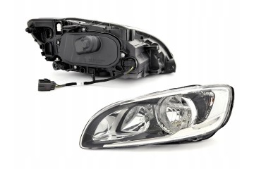 VOLVO S60 V60 2013 HEADLIGHT LAMP LEFT 31358097