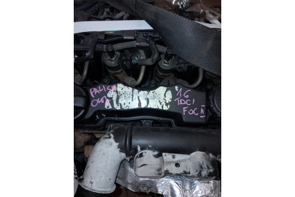 ENGINE 1 6TDCi HHDA 10JB69 COMPLETE FORD FOCUS MAZDA 3 VIDEO WITH WORK DESCRIPTION Packaging status open