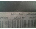 Motor de gasolina Volkswagen Polo IV 1.4B 16V 2001-2009 código AUA 33