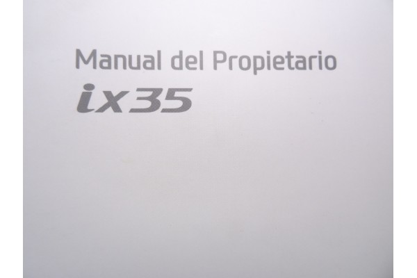 LIBRO MANUAL HERRAMIENTAS HYUNDAI IX35 (EL/LM) Style 2WD 2015 LIBRO MANUAL 212085 HYUNDAI - 1
