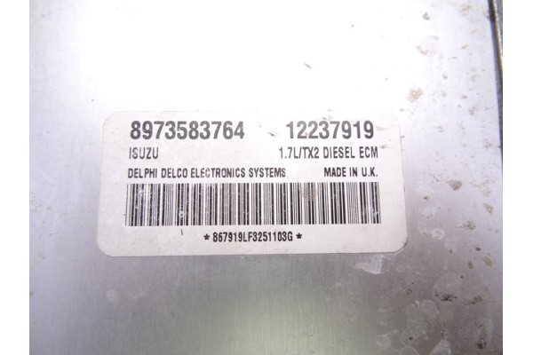 8973583764 CENTRALITA MOTOR UCE OPEL COMBO (CORSA C)