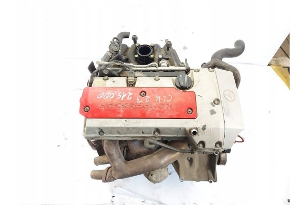 Motor 2.3 M 111.982 Mercedes CLK230 Kompressor (C208) 215,000 km