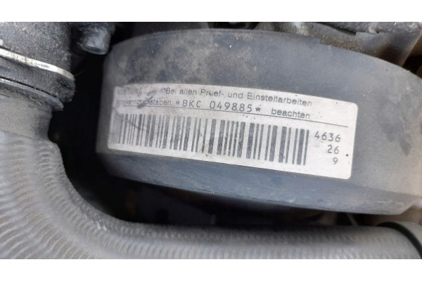 ENGINE BKC BLS BXE 1 9 TDI 105KM AUDI A3 8P 2003 320K MILEAGE Engine type diesel