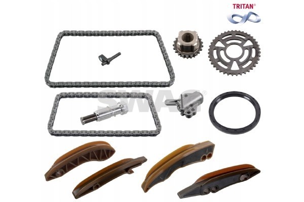 Timing chain kit SWAG 20 10 2040 Part manufacturer SWAG