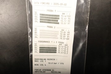 ENGINE MITSUBISHI LANCER IX 1 8 141KM 4B10 TEST FILM Packaging status replacement