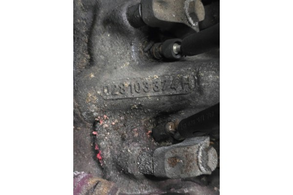 Motor 1.9 SDI Volkswagen Skoda Seat 028103374H sin número marcado en 