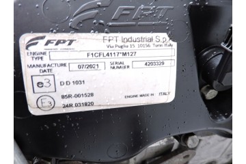Motor Iveco Daily 2.3 180HP EURO6 F1CFL4117 M127