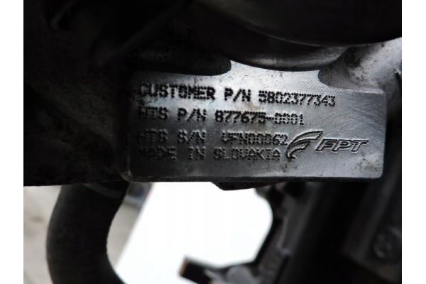 Engine Iveco Daily 2 3 160HP EURO6 F1AGL411Z Quality of parts according to GVO O original with manufacturer s logo OE
