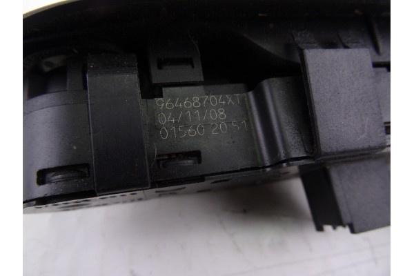 96468704XT MANDO ELEVALUNAS DELANTERO IZQUIERDO PEUGEOT 307 BERLINA (S2) X-Line 2006 96468704XT 203154 PEUGEOT - 2