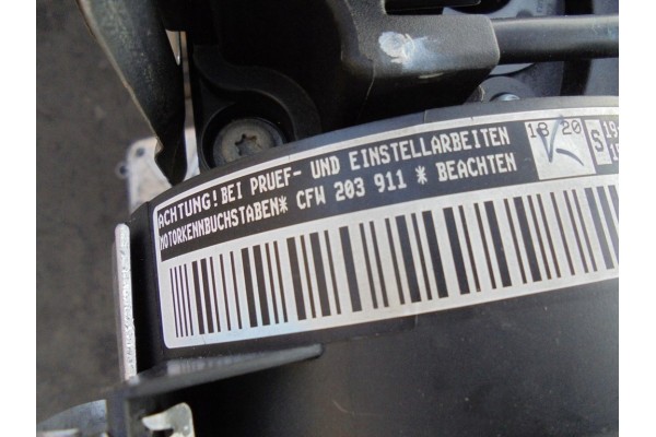 Motor VW SEAT SKODA Polo Ibiza 6J IV Fabia 1,2 TDI CFW aprox. 150,000 