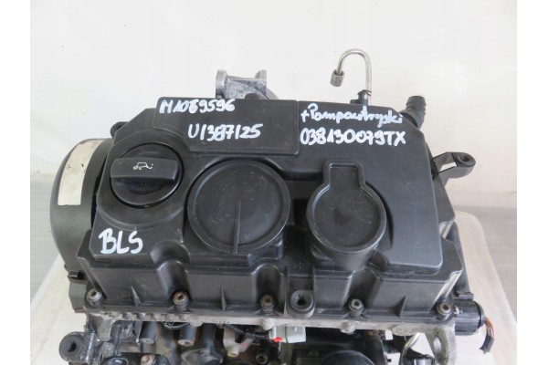 ENGINE VW CADDY III 1 9 TDI 105 KM BLS 038130079TX Catalog number of the part BLS