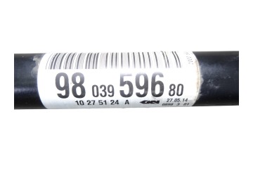 9803959680 TRANSMISION DELANTERA DERECHA PEUGEOT 208