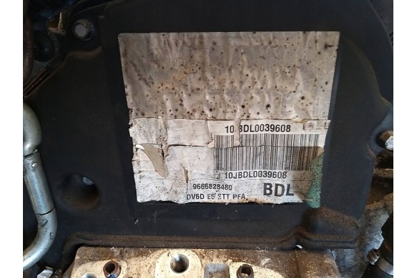 Citroen C3 Picasso COMPLETE ENGINE 9H06 1 4 HDI Engine type diesel