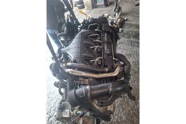 ENGINE RHR PEUGEOT 407 2 0HDI CITROEN C5 III COMPLETE WITH SUPPORT