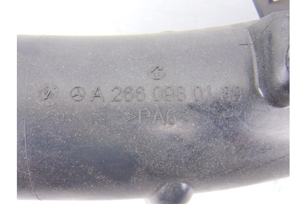 A2660980189  TUBO MERCEDES-BENZ CLASE A (BM 169) A 200 Turbo (169.034) 2006 A2660980189 189183 MERCEDES-BENZ - 6