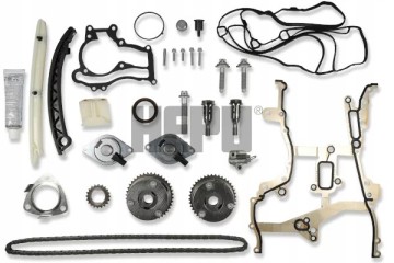 Timing set wheel chain HEPU HEP21 0497CA Part manufacturer HEPU