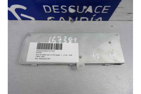 8E9035225P ANTENA AUDI A4 AVANT (8E) 3.0 TDI Quattro 2005 8E9035225P 167381 AUDI - 1