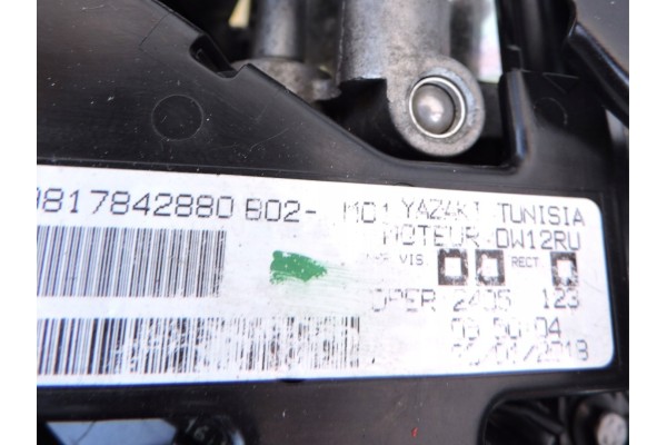 Engine Citroen Jumper 2 2 2016 DW12RU Catalog number of the original 981784288
