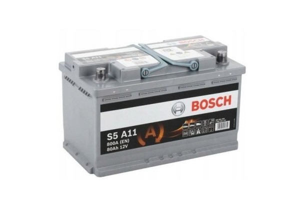 BATTERY BOSCH S5 AGM 80AH 800A S5A11 START STOP WITHOUT PASSING THE OLD