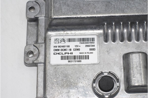 Centralita Motor ECU Fiat Ducato Jumper Boxer 2.2 BlueHDi 9824601180 2