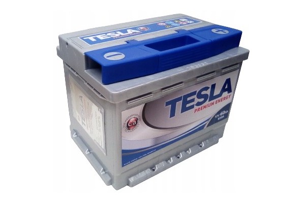 SERBIAN BATTERY TESLA L2 60R 60Ah 620A 242 175 190mm FV