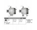 Alternator DAN938 DENSO Car type cargo vans passenger cars