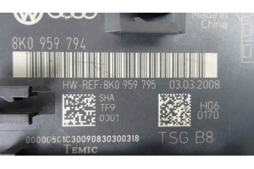 8K0959794 MODULO CONFORT AUDI A4 BERLINA (8K2) Básico 2007 8K0959794 171288 AUDI - 1