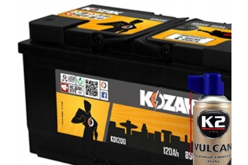 CAR BATTERY KOZAK KO1200 120Ah 950A SAE 120AH Part manufacturer Kozak