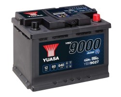 Yuasa YBX 9027 AGM battery 12V 60Ah 640A P