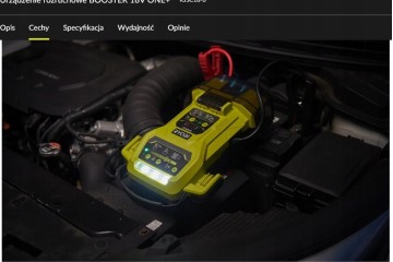 Starting device BOOSTER 18V RYOBI ONE RJSC18 0 Catalog number of the part RJSC18 0
