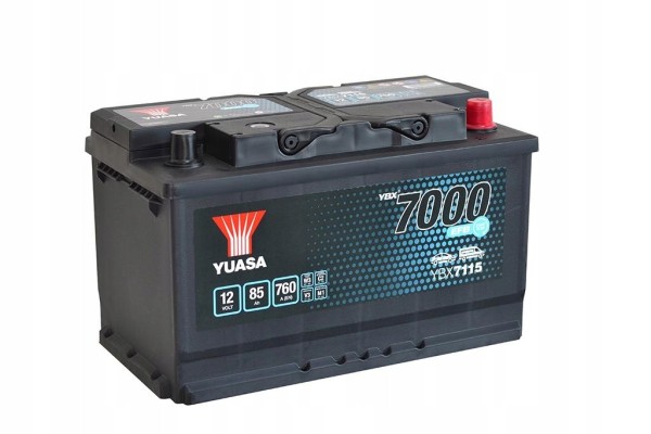 YUASA 85Ah 760A YBX7115 EFB Rechargeable VW Amarok Sharan Avensis T27 Stelvio