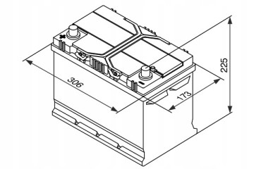 Battery 12V 95Ah 830A L ENRG NEW MODEL FRESH PRODUCTION Part manufacturer no brand