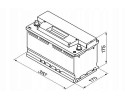 Battery Bosch 12V 88AH 740A L 353X175X175 S3 0 092 S30 120 Polarity right