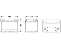 CAR BATTERY EXIDE START STOP AGM 62AH 680A EK620 Catalog number of the part 3661024037891