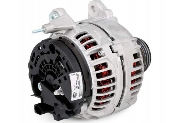 Alternator Hella 8EL 012 427 541 Quality of parts according to GVO Q original with factory logo OEM OES
