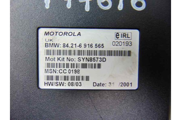 6916565 MODULO ELECTRONICO BMW SERIE X5 (E53)