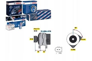 ALTERNATOR VW 1 4 1 6 POLO 02 FABIA IB Catalog number of substitutes AD KUeHNER 301568RI DRI 211309702 ERA 210671 ERA 210671A EU
