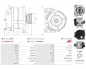 New Alternator FORD C Max Fiesta Galaxy 1 6 2 0 TDCi 2006 2019 year Quality of parts according to GVO Q original with factory lo