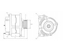 NEW RENAULT PREMIUM MIDLUM MIDLINER ALTERNATOR Quality of parts according to GVO Q original with factory logo OEM OES